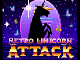 Play Retro unicorn attack