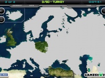 Play Europe map test