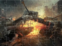 Play Tank destroyer puzzle