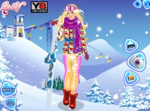 Play Alps ski dressup