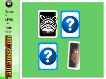 Play Animals memory challenge