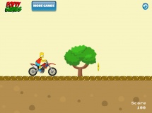 Play Bart simpsons bike
