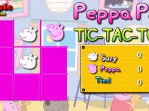 Play Peppa pig tic-tac-toe