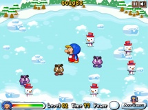 Play Snowy mario 3