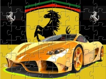 Play Ferrari jigsaw game