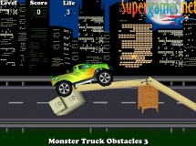 Play Monster truck obstacles 3