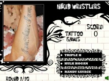 Play Inked wrestlers