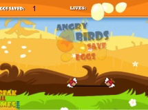 Play Angry birds save the eggs