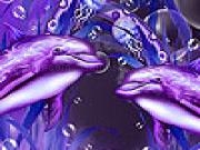 Play Funny dolphins in the ocean puzzle