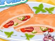 Play Ham and cheese calzones