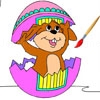 Play Easter bunnies - rossy coloring games