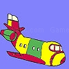 Play Big cargo plane coloring