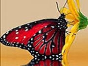 Play Red hungry butterfly puzzle