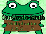 Play 1st grade math multiplication