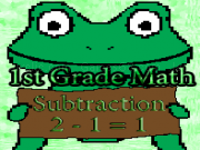 Play 1st grade math subtraction
