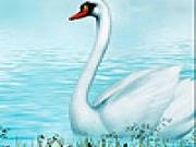 Jugar a Fabulous white swans puzzle