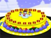 Play Christmas cake decoration