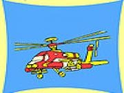 Play Military transport helicopter coloring