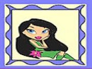 Play Lonely girl in the frame coloring