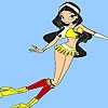 Play Flying lily coloring