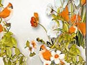 Play Orange sparrows slide puzzle