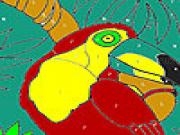 Play Big nose on the tree coloring