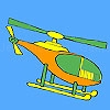 Play Short distance helicopter coloring