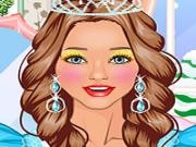 Play Winter princess make up roxigames