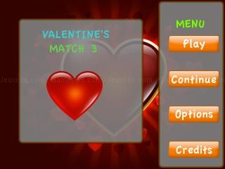Play Valentines match 3