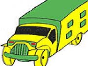 Play Transport car coloring