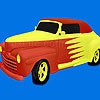 Play Historic two color car coloring
