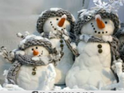 Play Snowmans. find objects