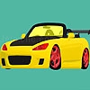 Play Focus open top car coloring
