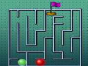 Play A maze race
