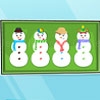 Jugar a Cute snowman cookies