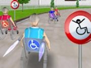 Play 3d wheelchair racing