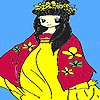 Jugar a Little kimono coloring