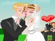 Play Funny wedding kissing