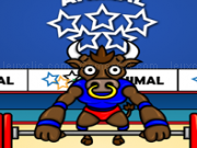 Play Animal olympics - weight lifting