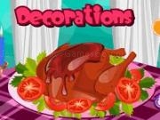 Play Thanksgiving food decorations