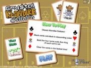 Play Crystal klondike solitaire