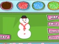 Play Cute snowman cookies