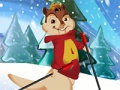 Play Alvin downhill skiing