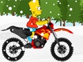 Play Bart snow ride 2