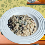 Play Baked mushroom risotto