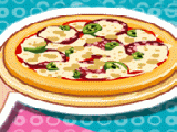 Play Chef barbie pizza