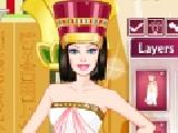 Play Barbie egyptian princess dress up