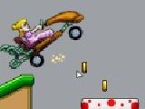 Play Peach car racing