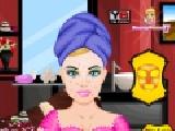 Play Barbie farewell facial