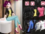 Spielen Stocking high heels